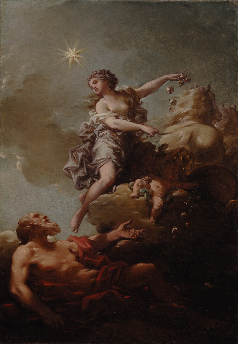 Tithon et l'Aurore (esquisse)